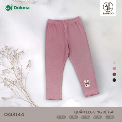 Dokma Baby Girls’ Bamboo Leggings