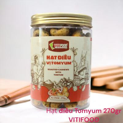 Hạt Điều Rang Vị Tom Yum (270g)