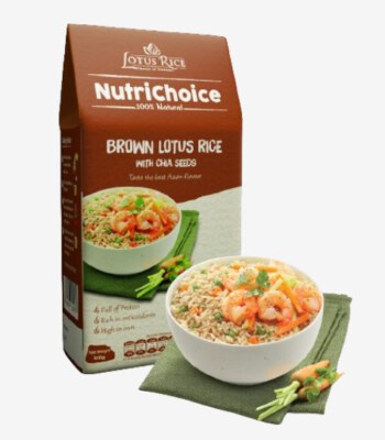 Lotus Healthy Rice – NutriChoice Brown Lotus Rice