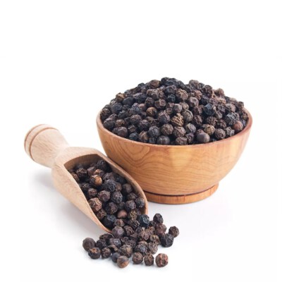 Steam-Sterilized Whole Black Peppercorns