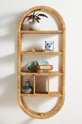 Handcrafted Rattan Shelving & Storage Unit (Natural Rattan, Eco-Friendly, Durable)