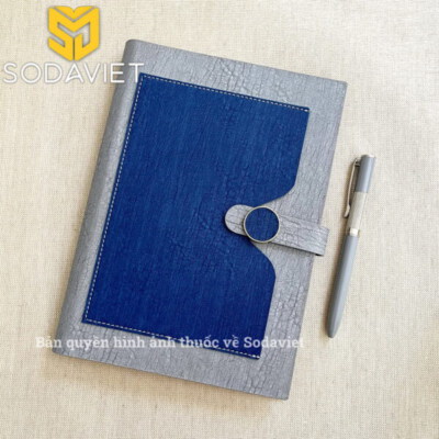 Ring Binder Thermo PU Notebook (SV-11-2023, 6-Ring, Refillable, 17 x 23 cm)