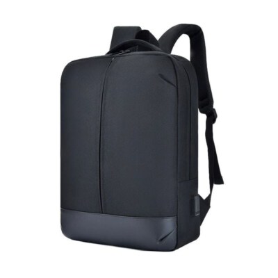 Water-Resistant Laptop Backpack With USB Charging Port (Fits 15.6 Inch, Dual-Layer)