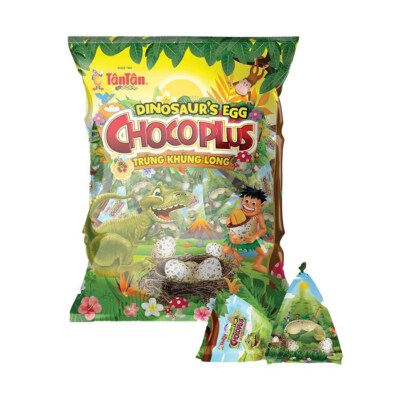 Chocoplus Dinosaur Egg Peanuts Tan Tan (192g Bag)