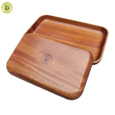 Rectangle Serving Tray (Xà Cừ Wood, Food-Safety Tested, TL49)