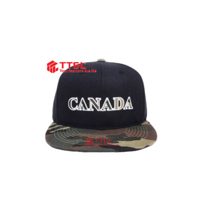 Hiphop Snapback Cap Flat Brim