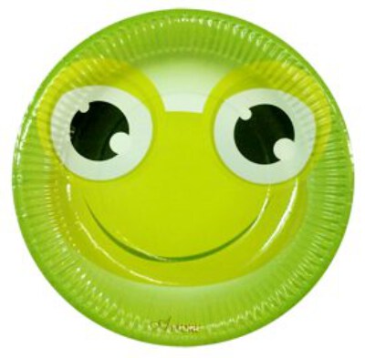 17cm Printed Animal Pattern Paper Plate