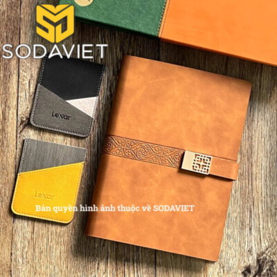 Ring Binder Thermo PU Notebook (SV-06-2023, 6-Ring, Refillable, 17 x 23 cm)