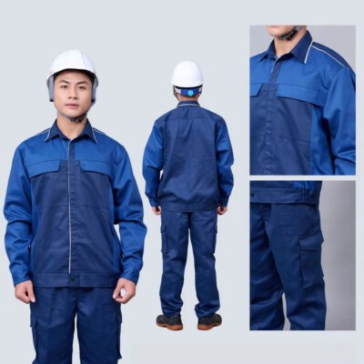 Durable Workwear Safety Uniform Set (Quick-Drying, Anti-Shrink, Breathable)