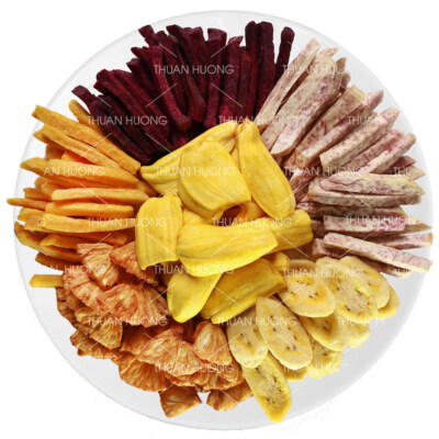 Trái Cây Khô Trộn Giòn