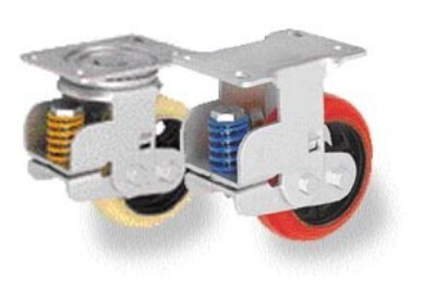 IT6802 Heavy-Duty Caster (4–8 Inch, Zinc-Plated, High Load)