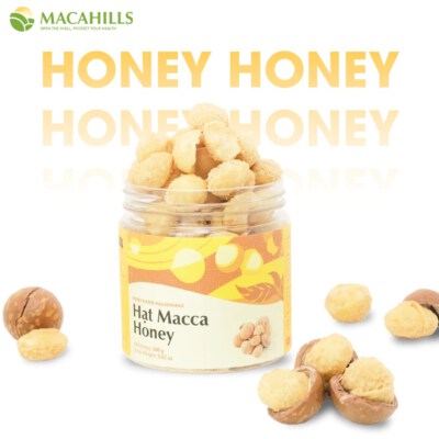Honey-Infused Macadamia Nuts