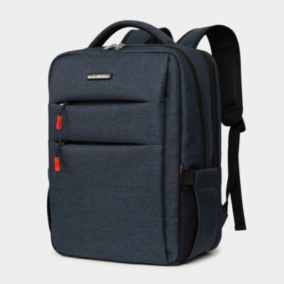 Laptop Backpack KL039 (Foamed PVC Fabric, 15.6-Inch Laptop Compartment)