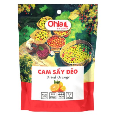 Soft Dried Orange Slices (80% Orange, Low-Temperature Dried, Made In Vietnam)