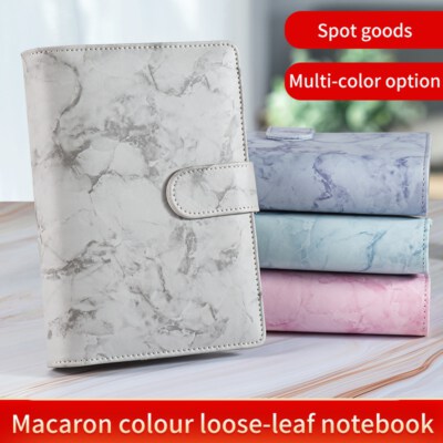 A6 Budget Binder With Zip Pockets (PU Leather Cover, Multi-Color)