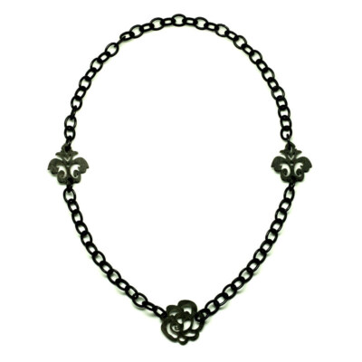 Vietnam Eco-Friendly Buffalo Horn Cute Link Chain Necklace