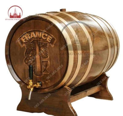 Antique-Style Oak Aging Barrel 100L (Warranty 12 Months)