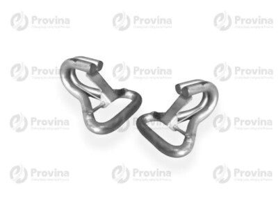 J Hook With Safety Latch (50mm, Zinc-Plated Steel / Stainless Steel)