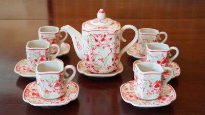Bat Trang Ceramic Tea Set (Assorted Styles)