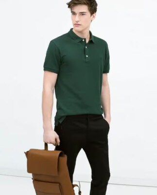 TT41 Plain Polo Shirt Solid Color