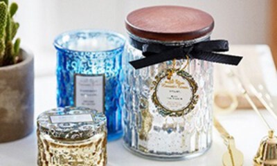 Fragmentary Electroplated Cup Candle (DD2, Custom Fragrance & Finish)