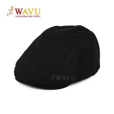 Flat Cap Newsboy Style Curved Peak