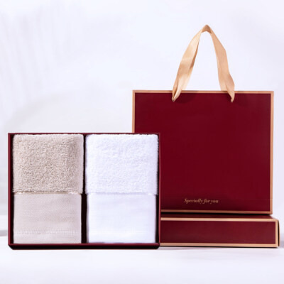 Premium Cotton Gift Towel Set (100% Natural Cotton, 30 X 50 Cm, 65 G)