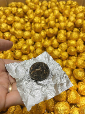 Ngoc Long Raw Pu-erh Tea Pellets (Organic)