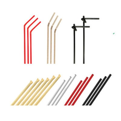 Drinking Straw (PP Or Fully Biodegradable Material, Ø4.2–12 mm, >160 Mic, Custom Length, Multi-Color)