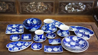 Fish Motif Ceramic Dinner Set (Basic Set)