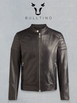 Genuine Leather Jacket DDV04D (100% Goat Leather, YKK Zipper, Silk Lining)