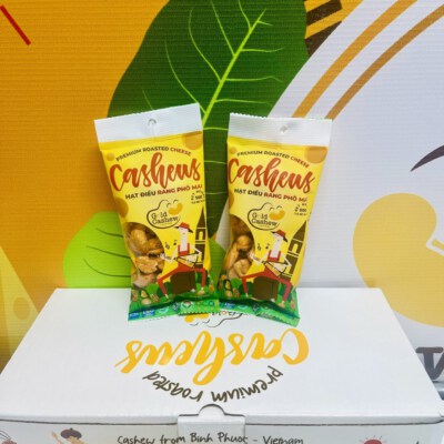 Hạt Điều Trắng Rang Phô Mai – 50g
