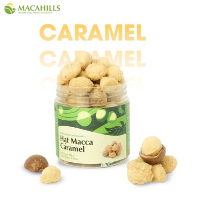 Caramel-Seasoned Macadamia Nuts