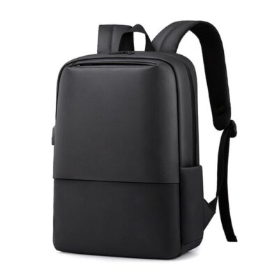 Water-Resistant Laptop Backpack With USB Charging Port