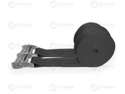 Cam Buckle Strap (38mm, Black, 100% Polyester Webbing)