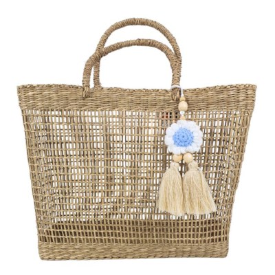 Túi Seagrass Đan Mở Hình Chữ Nhật