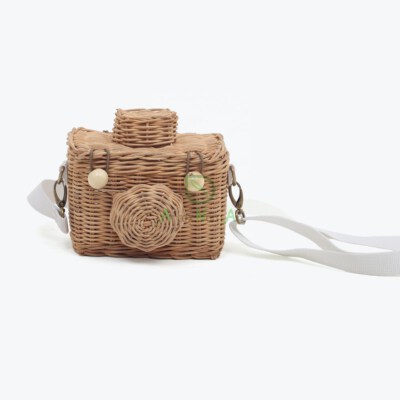 Rattan Camera Play Bag For Kids
