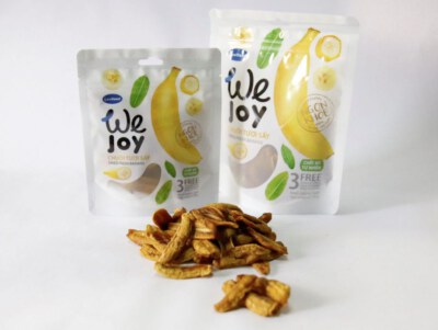 Soft Dried Banana Snack