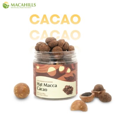 Cocoa-Coated Macadamia Snack Nuts