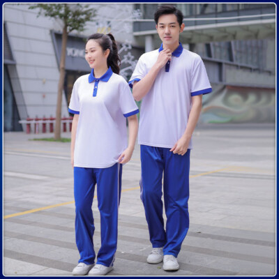 School Sports Uniform Set Custom Logo/Colors