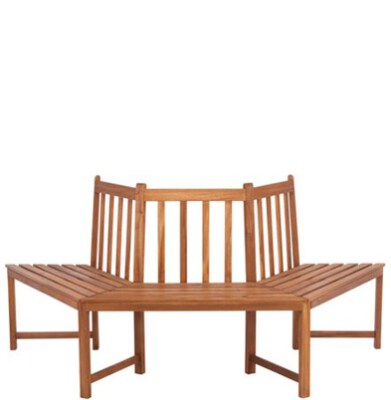 WCB158 Acacia Bench Chair (Oil Finish)