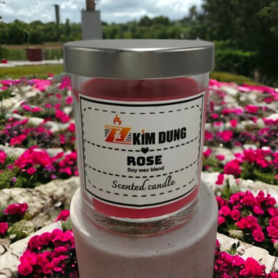 Smokeless Scented Candle (Plant-Based Wax, Size S 4oz / 114g, Gift-Ready)