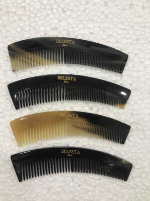 Handcrafted Natural Buffalo Horn Lice & Styling Comb