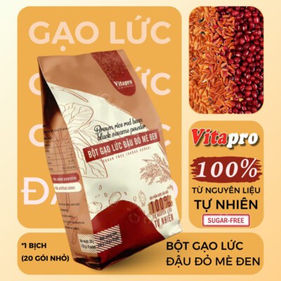 Brown Rice Red Bean Black Sesame Powder