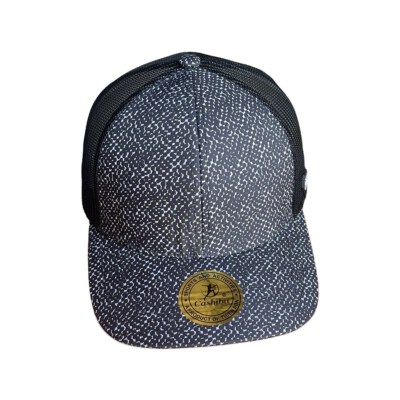 Unisex 6-Panel Breathable & Waterproof Trucker Cap (100% Polyester, Mesh Panels, 56–58cm)