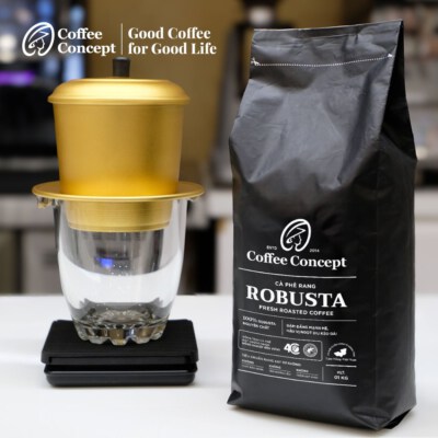 Coffee Concept Business Robusta Roast