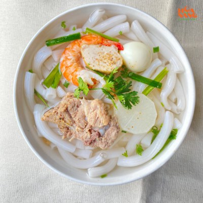 Nang Keo Organic Rice Flower Tube Pasta