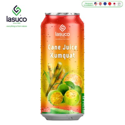 Sugarcane Juice With Kumquat Flavor (320ml, Brix 14.5%, ISO/HALAL/HACCP, OEM Available)