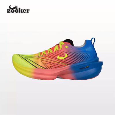 Speed Light Gen 2 Full Carbon Performance Running Shoes (Flyknit Upper, Full-Length Carbon Plate, High-Rebound Cushioning)