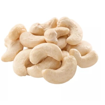 AFI 2012 Whole White Cashew Kernels WW180 (140–180 Nuts/Lb, Vacuum Packed)